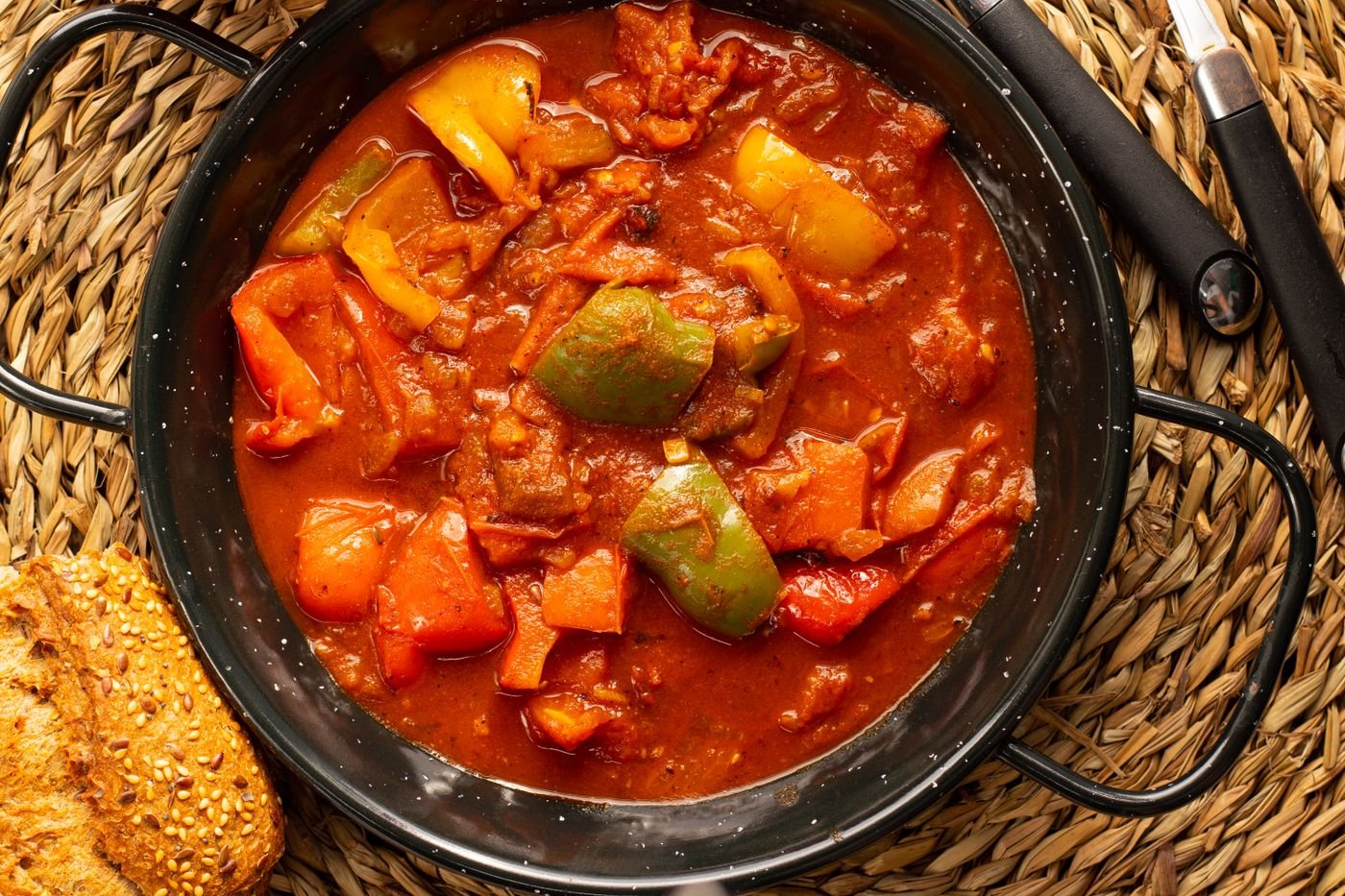 Hungarian Lecso Pepper and Tomato Stew