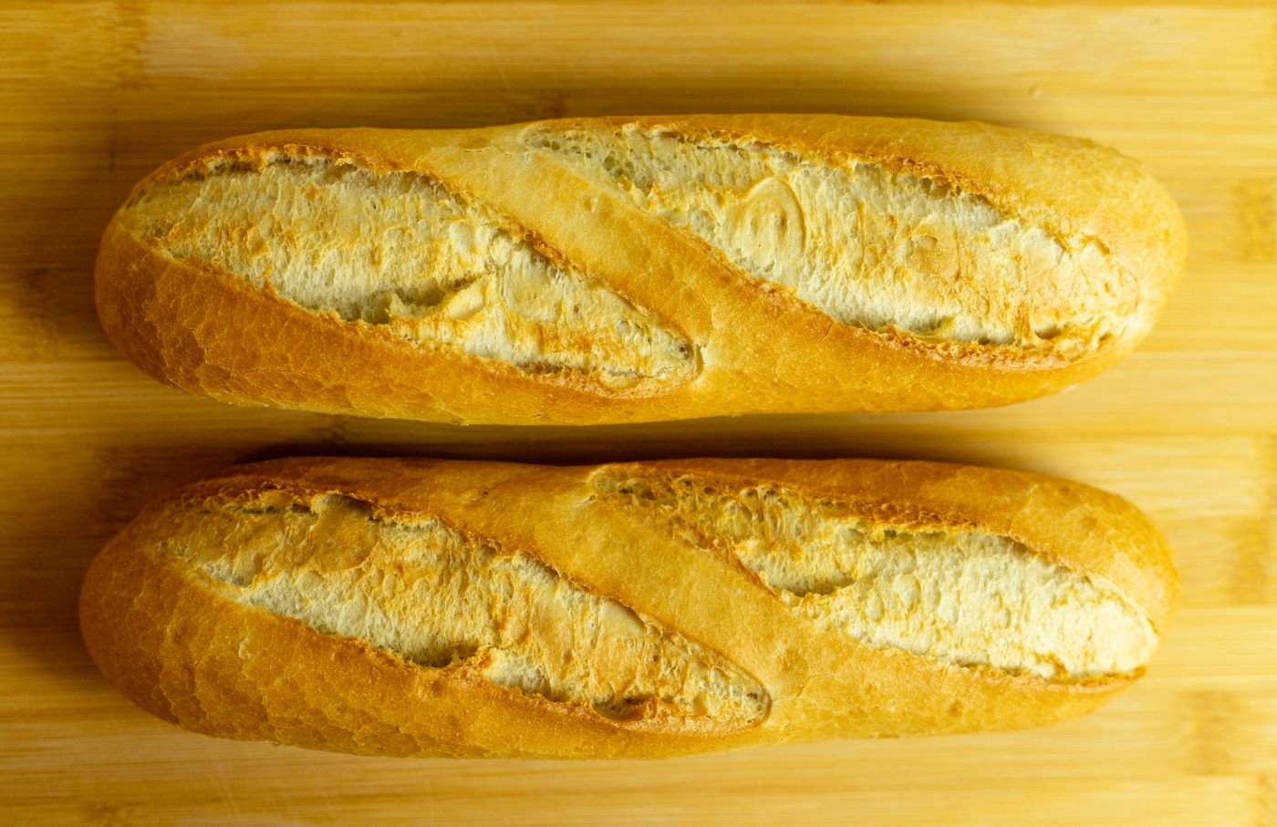 Crusty Demi Baguettes