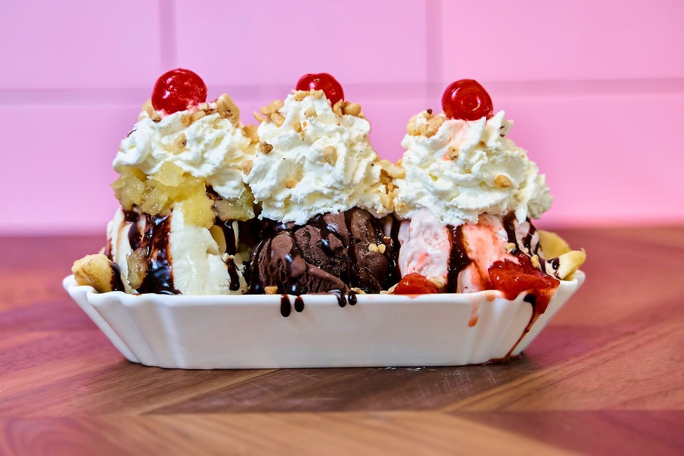 Classic Diner Banana Split