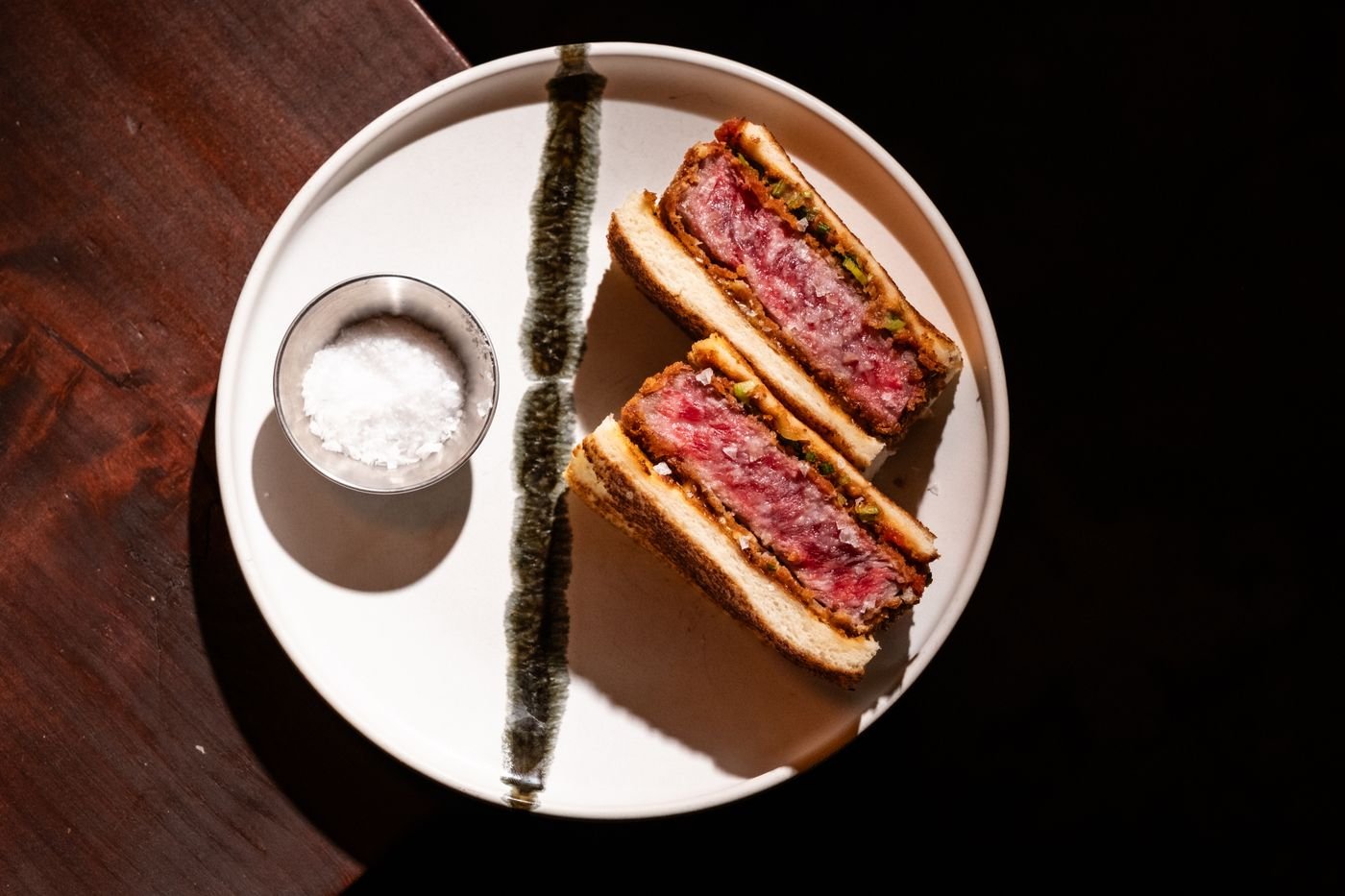 Rare Wagyu Katsu Sando