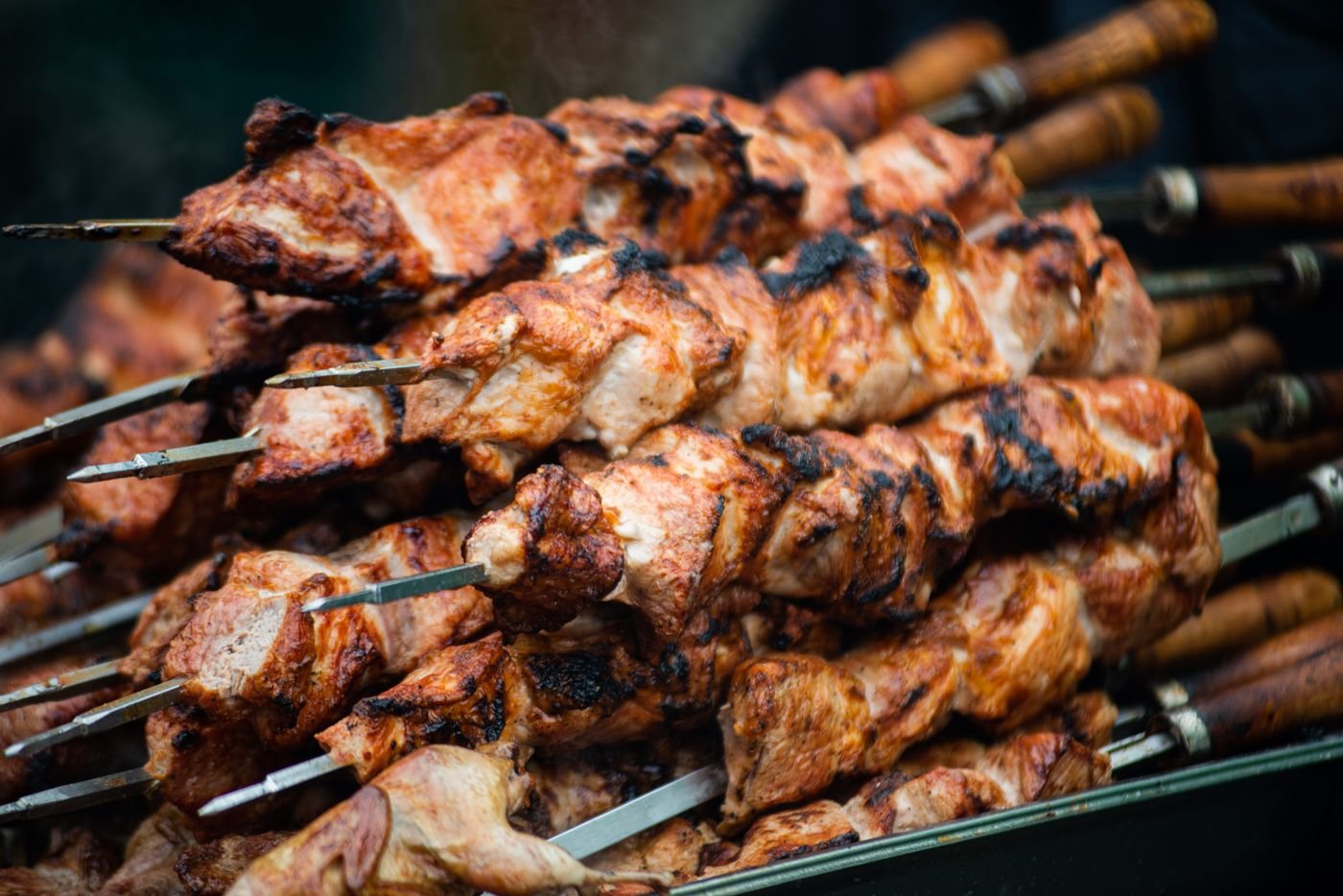 Onion-Marinated Pork Shashlik