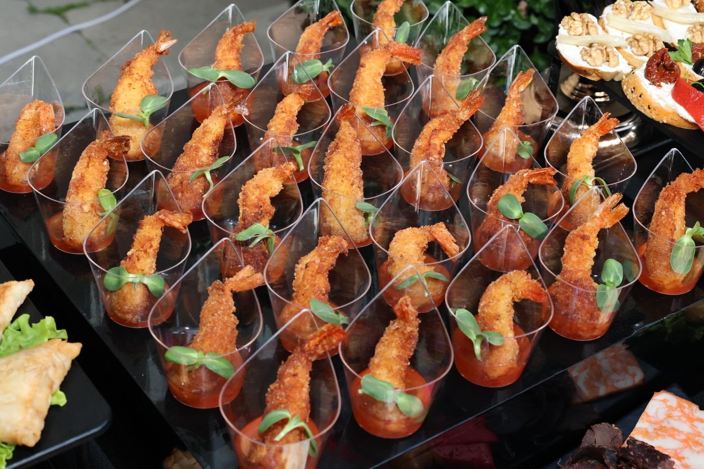 Tempura Shrimp Cocktail Cups