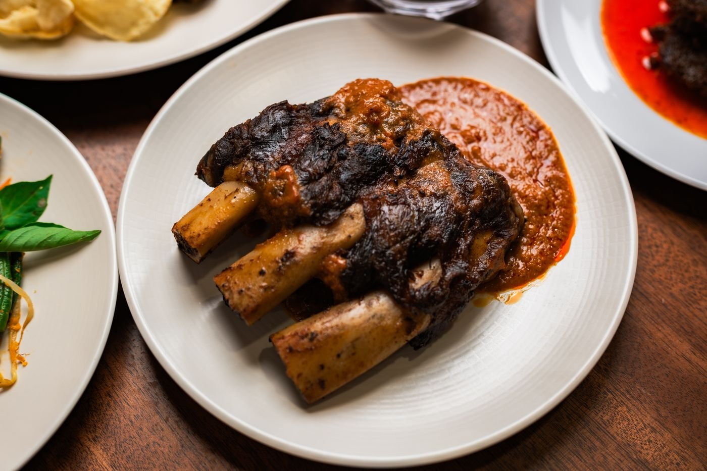 Iga Bakar Charred Beef Short Ribs with Sambal Merah