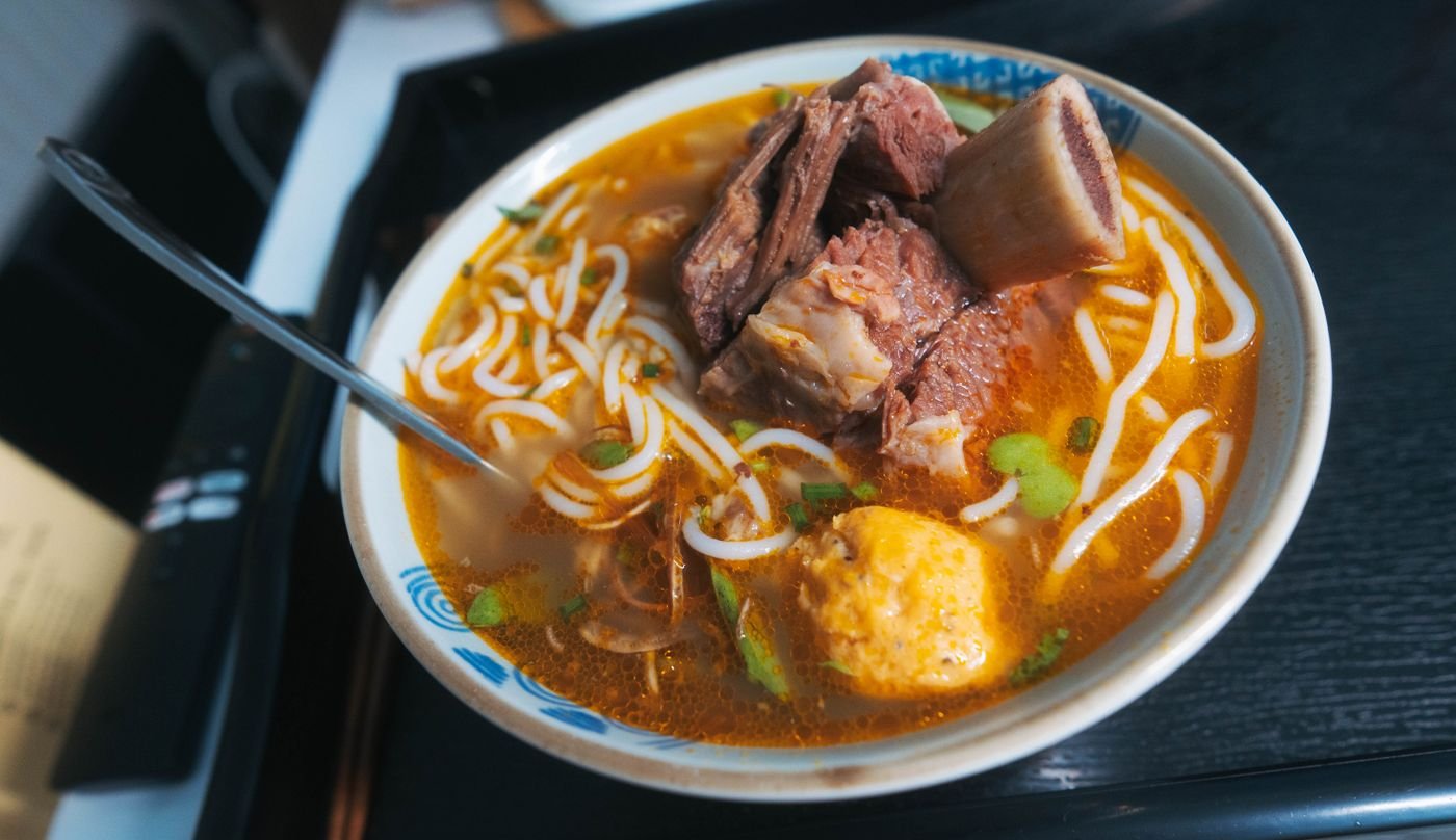 Taiwanese Spicy Braised Beef Shank Noodle Soup