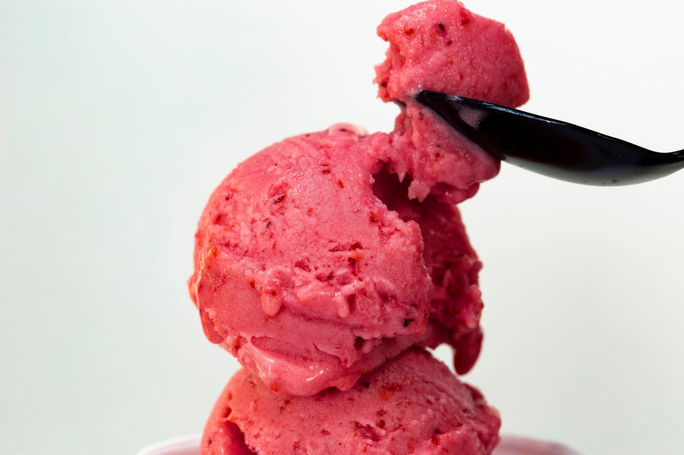 Fresh Raspberry Sorbet