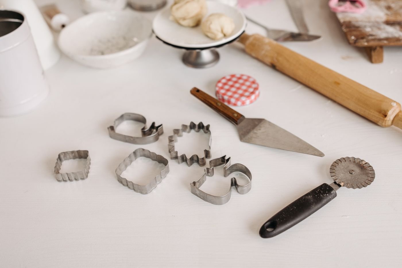 Tinplate Cookie Cutters, set of five