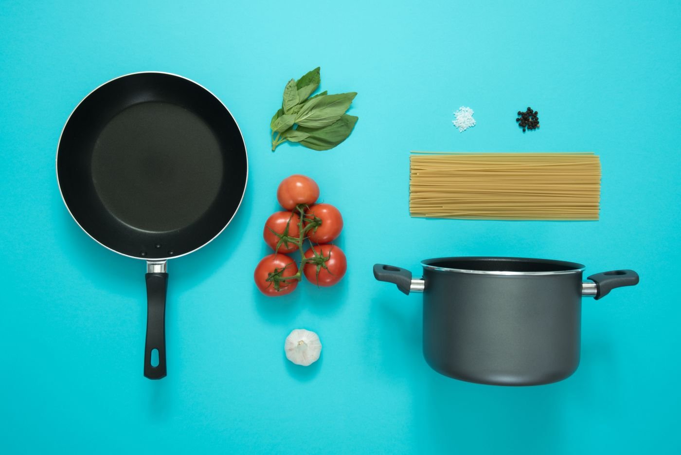 Nonstick Frying Pan and Stockpot Duo