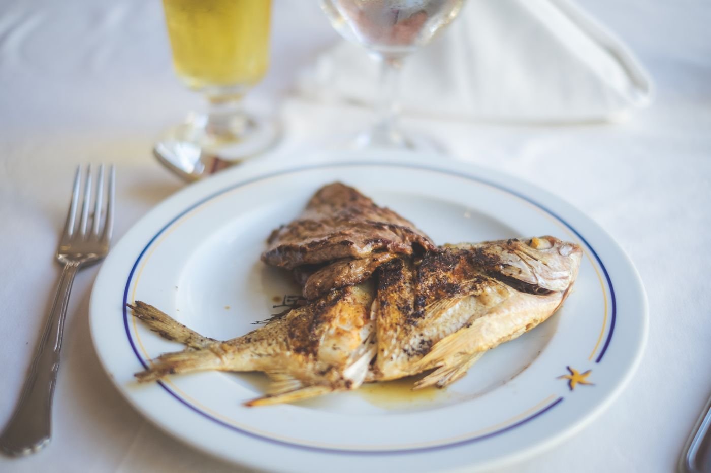 Portuguese Grilled Sea Bream with Paprika Salt